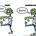 Végane vs zombie
