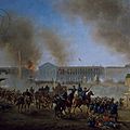 Boulanger (Gustave), arrivée de troupes place de la Concorde en mai 1871