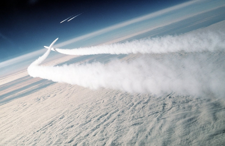 Chemtrails from the air