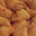 Salade de pommes de terre à l'harissa et au cumin