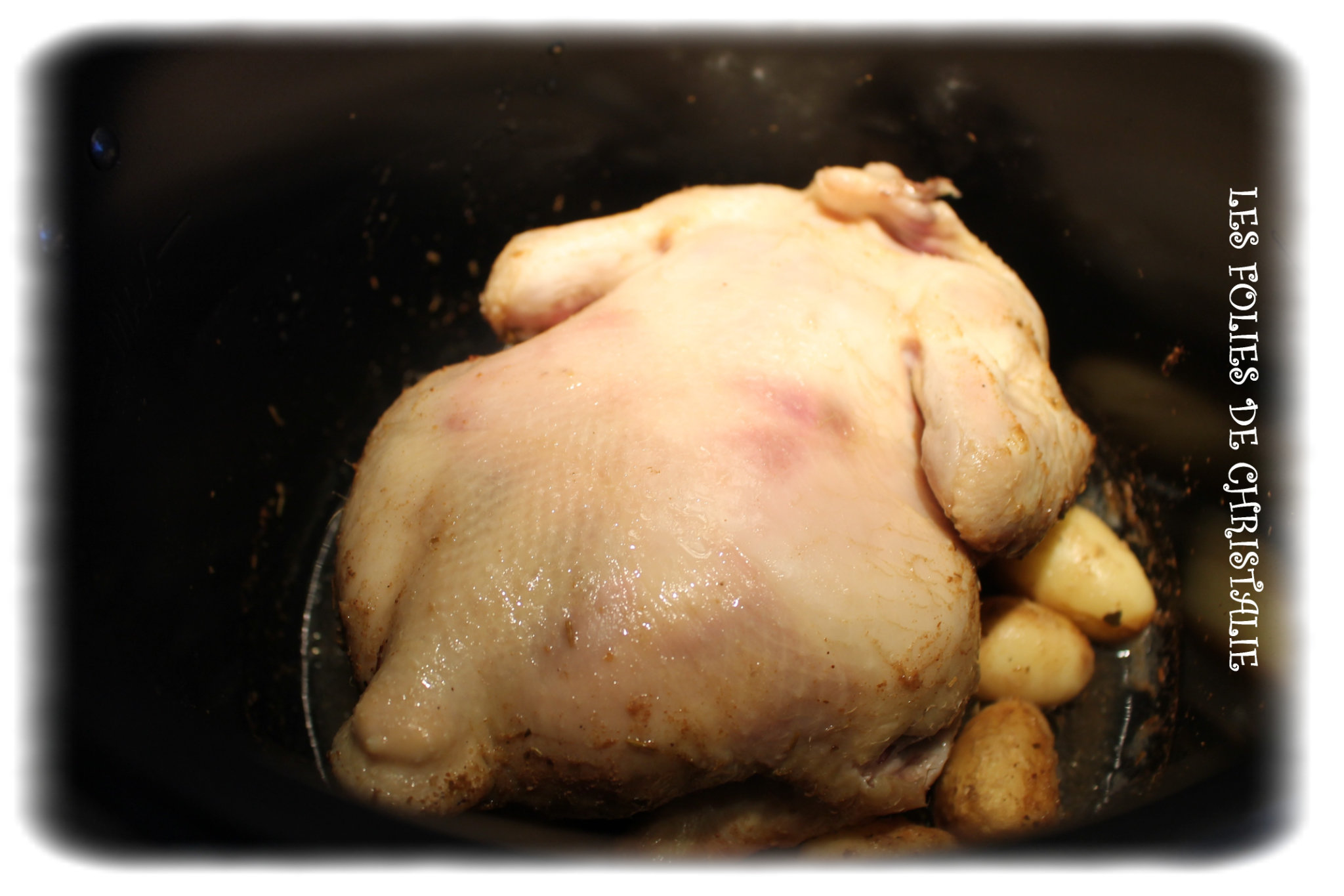 Cuisses de poulet et ses pommes de terre rôties ( Extra Crisp ) - Les  folies de Christalie : ou quand la cuisine devient passion