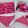 Un petit ouvrage au crochet pour les débutantes : mon premier châle