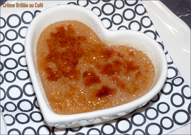 Crème brûlée au café sans cuisson les délices de Capu