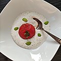 Creme de feta et tomate rôtie
