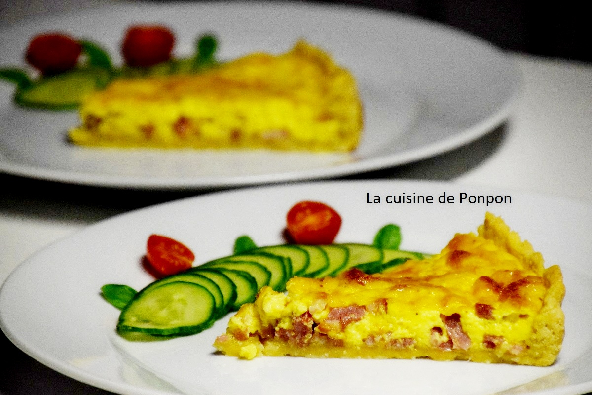 Quiche Lorraine Selon Laurent Mariotte La Cuisine De Ponpon
