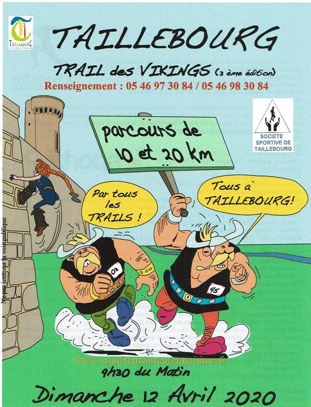 Trail des Vikings Taillebourg - Charente-Maritime