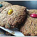 Cookies m&m's intense