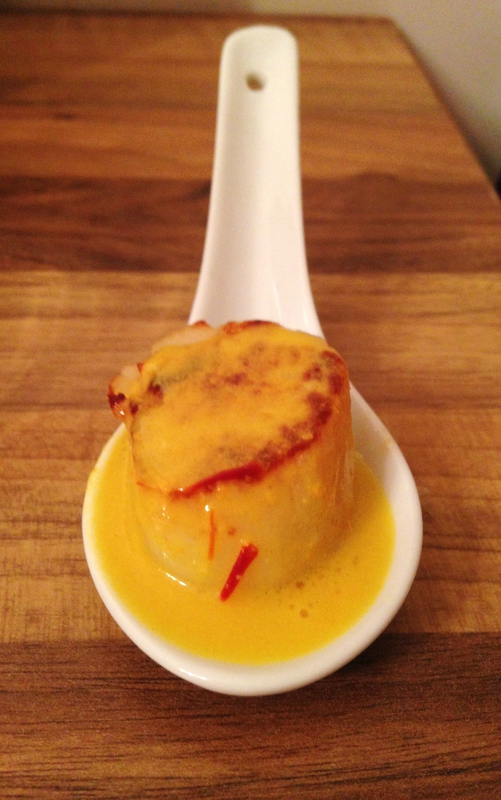 Saint Jacques Sauce Au Corail Mimy Wasabi