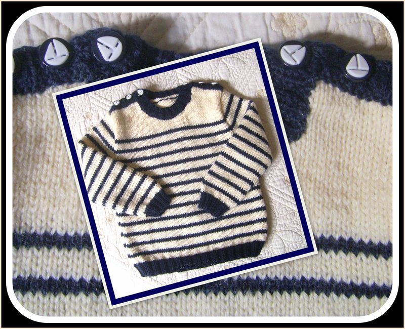 Petit Pull Marin Bebe Les Passions De Mam France