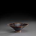 A rare brown-glazed floriform bowl, northern song-jin dynasty, 11th-12th century
