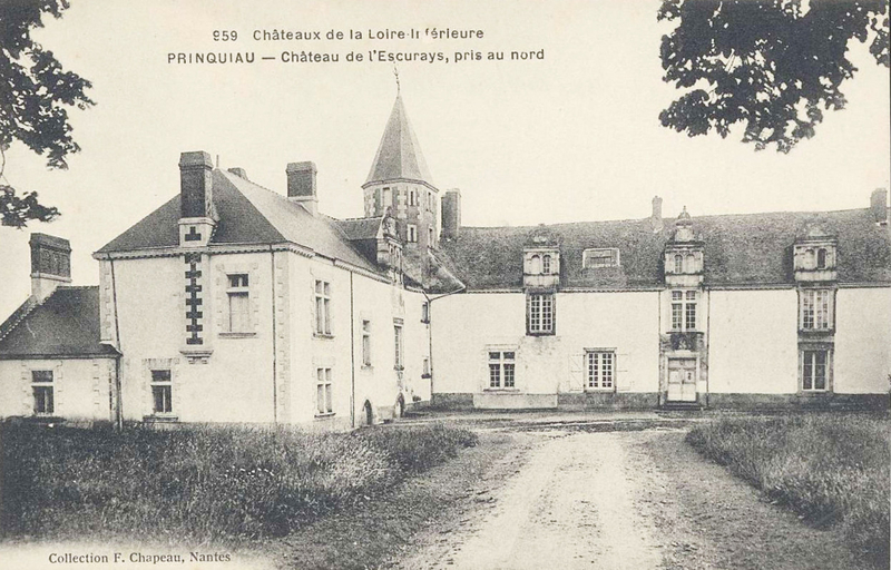 CPA Chateau de l Escurays