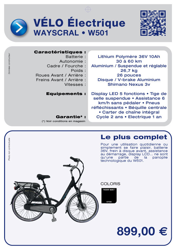 Compteur vélo 5 fonctions WAYSCRAL - Norauto
