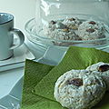 Biscuits tendres aux pistaches, sans gluten et sans lactose