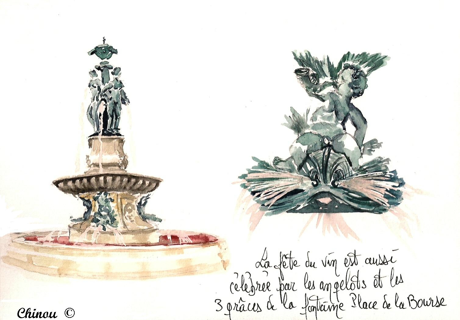 Fontaine des trois Grâces Bordeaux