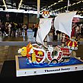 Le bateau de One Piece sur le stand d'Anigetter