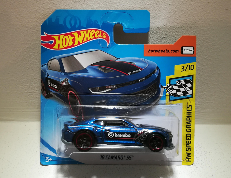 Chevrolet Camaro SS de 2018 (Hotwheels) (2)