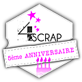 5ème anniversaire de 4enscrap - jour 4