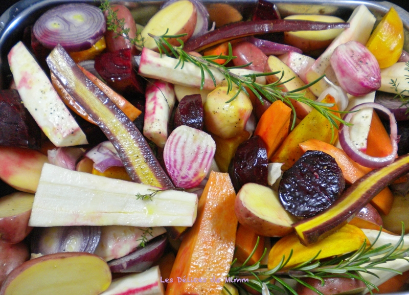 Légumes d’automne confits au miel