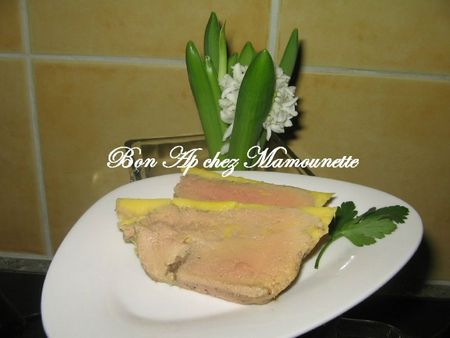 Terrine de foie gras normande