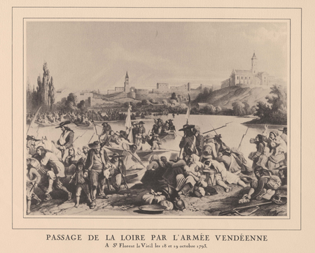 Le passage de la Loire 1793