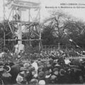 Bénédiction du calvaire le 5 novembre 1922