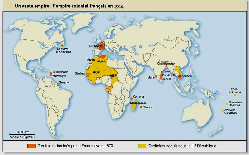Empire colonial Fr 1914