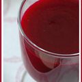 De la betterave dans un smoothie ...