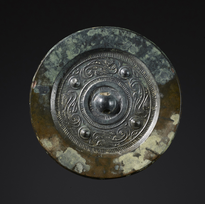 Miroir, Chine, dynastie Han (206 BCE – 220 CE)