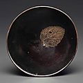 A rare jizhou 'leaf' bowl, southern song dynasty, 12th-13th century