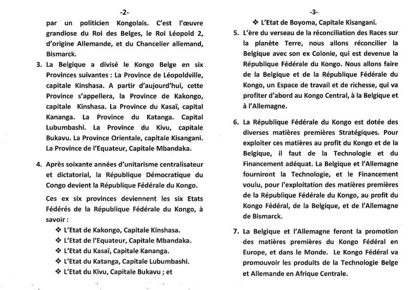 LA COOPERATION PRIVILEGIEE ENTRE LE KONGO ET LA BELGIQUE b
