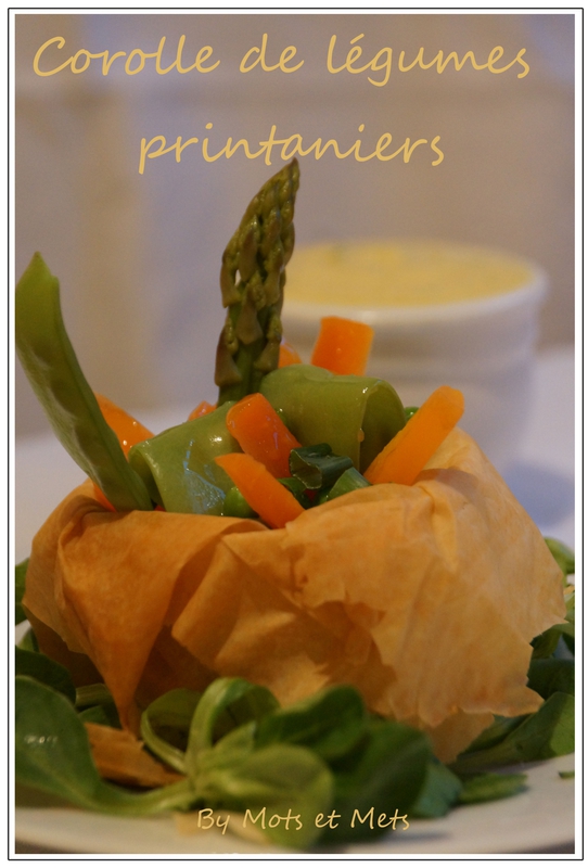 Corolle de légumes printaniers 1