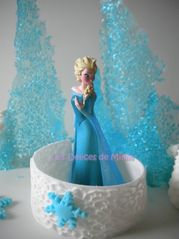 Gâteau La reine des neiges (Frozen) 3