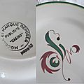 Assiette plate Casino