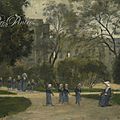 Lépine, soeurs et écolières dans le jardin des Tuileries 1871-1883