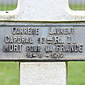 Carrere laurent (la châtre) + 10/06/1919 saint-quentin (02).