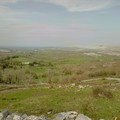Beautiful view of Galway Bay far away
