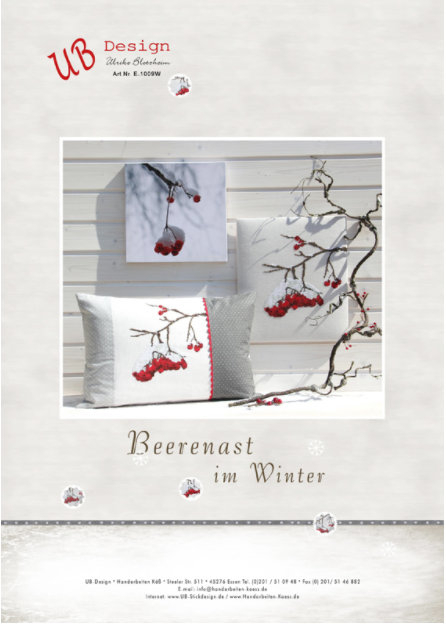 beerenast im winter 1
