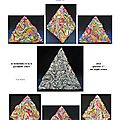 page 9 2014-TOTUM 93 SCHMIMBLOCK'S pyramide 1sur4 gouache T7 sur argile creuse 21cm x 16cm