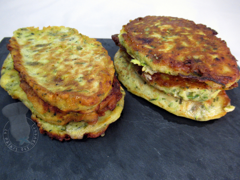 Galettes aux courgettes et au maïs - Recettes de cuisine Ôdélices