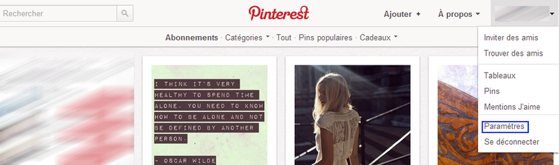 Comment valider son blog auprès de Pinterest  Aide de CanalBlog