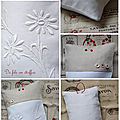 Détails petit coussin parfumé 2019