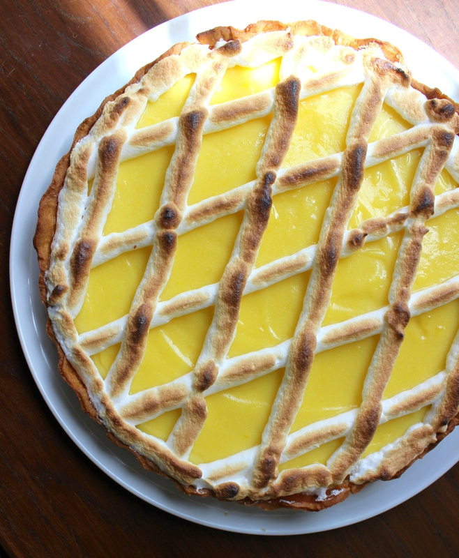 Tarte citron meringuée