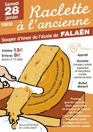 Affiche - raclette
