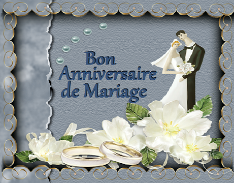 Bonne Journee Et Bon Anniversaire De Mariage A Virginie Et Matthieu L Univers De Patounette Et Ses Amis Es