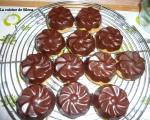 Mini moelleux au citron et orange confite en coque en chocolat (Sans beurre et sans gluten)(4)