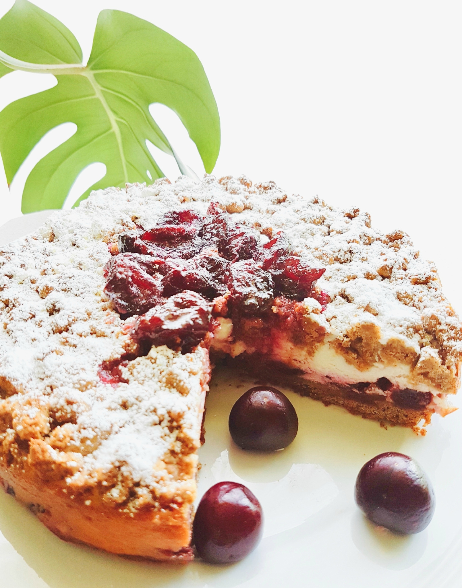 Streusel Aux Cerises Dames Tartines Sans Gluten Sans Oeuf Sans Laitage Et Sans Fruits A Coques