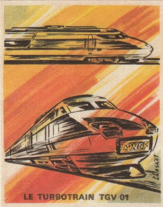 FDC TGV 001 Tours 1974 R
