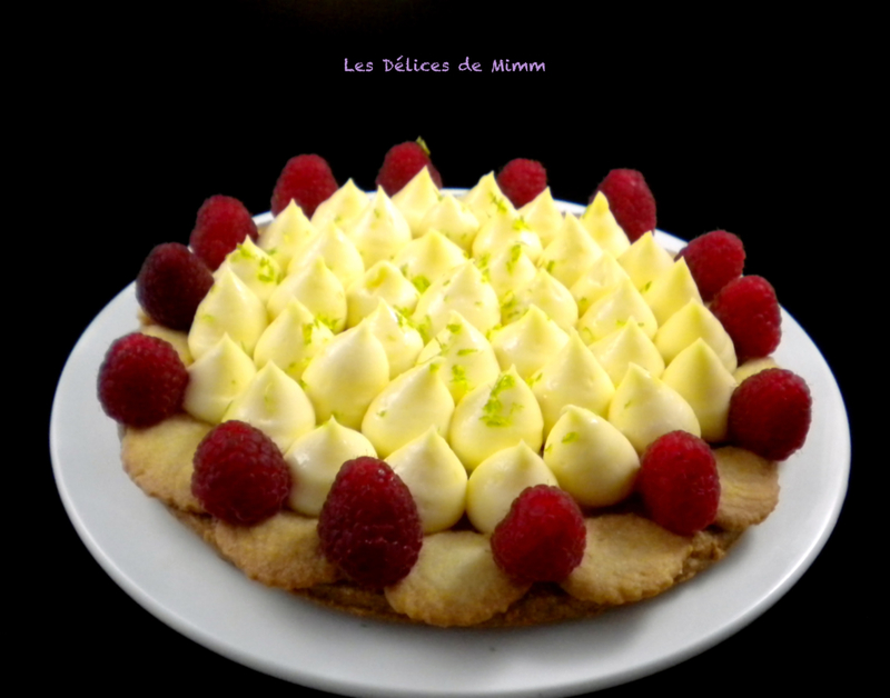 Tarte citron framboises avec un reste de pâte 6