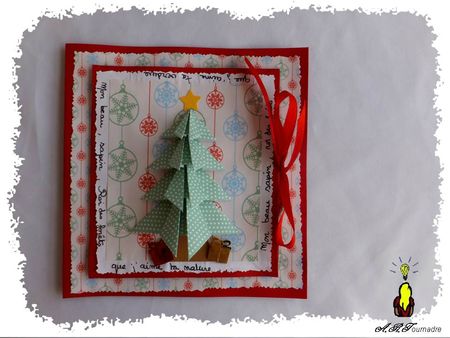 ART 2012 12 sapin origami et pop-up 1