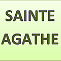 Sainte Agathe 2013